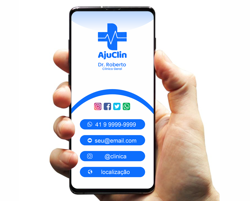 Cartão de Visita Digital